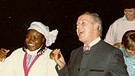 Ernst Emrich mit Gästen des Prix Jeunesse in den 1980er Jahren | Bild: BR, Sessner