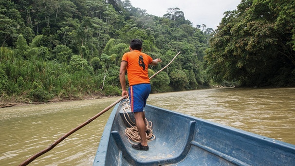 Unterwegs auf dem Amazonas | Bild: Achim Pohl