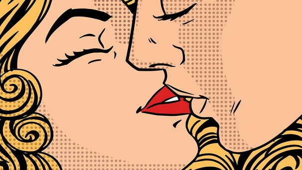 "Rote Lippen soll man küssen" beziehungsweise "So ein Kuss kommt von allein, nur verliebt braucht man zu sein" | Bild: colourbox.com