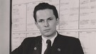 Rudolf Mühlfenzl im Büro beim Wirtschaftsfunk, 1950er Jahre | Bild: Privat