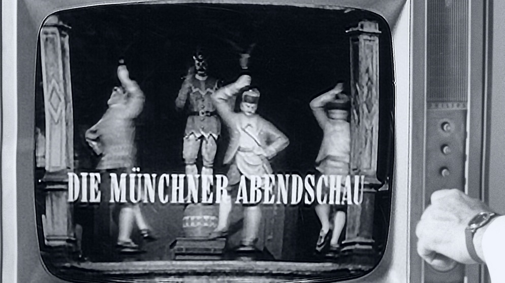 Die Münchner Abendschau ist das älteste Regionalprogramm im deutschen Fernsehen, 1954 | Bild: BR / Historisches Archiv