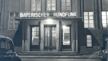 Das BR-Gebäude Ende der 1940er Jahre | Bild: BR/Historisches Archiv