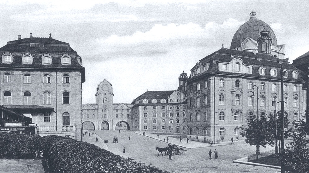 Verkehrsministerium München in  der Arnulfstraße in den 1910er Jahre | Bild: gemeinfrei