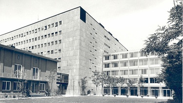 Innenhof des BR-Funkhauses in München | Bild: BR/Historisches Archiv