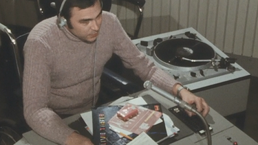 Die ersten Radio DJs im BR | Bild: BR
