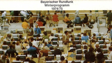 Deckblatt Halbjahresprogramm 1974-1975 | Bild: BR/Historisches Archiv