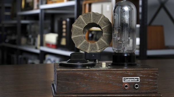 Detektorempfänger Loewe OE 333  | Bild: BR/Historisches Archiv