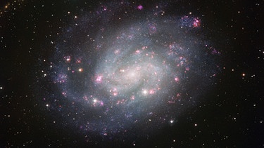 Blick ins Weltall, Galaxie | Bild: picture-alliance/dpa