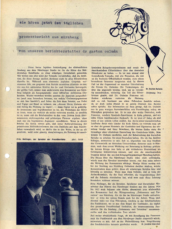 Auszug aus der „Radiowelt“ vom 14.7.1946  | Bild: BR, Historisches Archiv