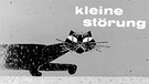 Katze schleicht ins Bild, darüber das Wort "Kleine Störung". | Bild: BR / Historisches Archiv