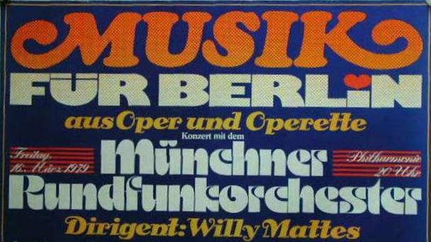 Plakate des Rundfunkorchesters (1961 - 1994) | Bild: BR/Historisches Archiv