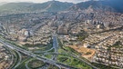 Iran, Teheran City, Teheran city from Milad Tower., Modarres expressway | Bild: picture-alliance/dpa