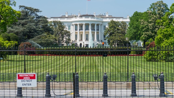 Weißes Haus in Washington, USA | Bild: picture-alliance/dpa