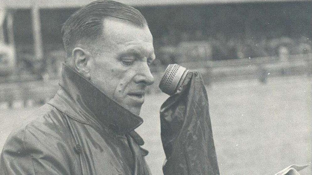 Josef Kirmaier, Leiter des Sportfunks von 1945 bis 1964 | Bild: BR / Historisches Archiv