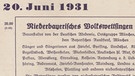 Niederbayerisches Preissingen 1931 | Bild: BR / Historisches Archiv