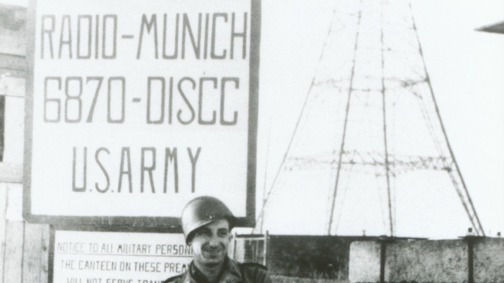 Besatzungssoldat im Jahr 1945 | Bild: BR, Historisches Archiv
