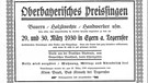 Einladung zum Preissingen von Egern | Bild: BR/Historisches Archiv