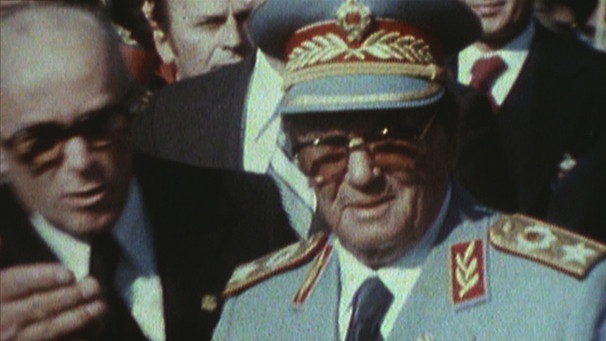 Tito in Uniform. Ende der 60er-Jahre ließ Tito seine Agenten erstmals in Deutschland morden. | Bild: BR