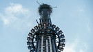 Freefall-Turm des Bayern-Parks | Bild: BR/Johanna Söth