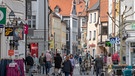 Innenstadt von Amberg in der Oberpfalz | Bild: picture-alliance/dpa