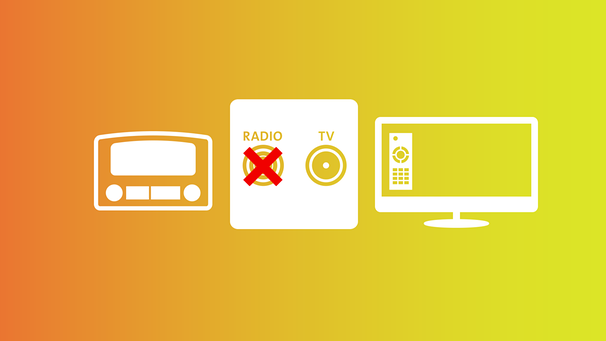 Radio und Fernseher und analoger Antennenanschluß | Bild: BR