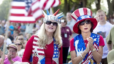US-Wähler im Us-Wahlkampf 2012 | Bild: picture-alliance/dpa