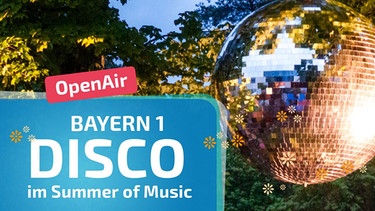 Logo BAYERN 1 Disco Open Air | Bild: BR