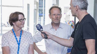 Aktion Mitmischen - Programm machen beim BR. Norbert Joa interviewt "Mitmischer". | Bild: BR / Philipp Kimmelzwinger