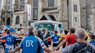 BR-Radltour 2017, dritte Etappe, Nördlingen bis Thierhaupten | Bild: BR/Philipp Kimmelzwinger