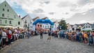 BR-Radltour 2019, 31.7.2019, Etappe 4, Ankunft in Schwandorf | Bild: BR/Philipp Kimmelzwinger