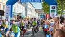 BR-Radltour 2019, 1.8.2019, Etappe 5, Ankunft Deggendorf | Bild: BR/Philipp Kimmelzwinger