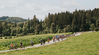 BR-Radltour 2023, 31.07.2023, 2. Etappe, Strecke Nähe Dietramszell | Bild: BR/Sabrina Türschmann