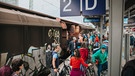 BR-Radltour 2023, 29.07.2023, Murnau, Anreise mit den Sonderzügen der Deutschen Bahn | Bild: BR/Raphael Kast