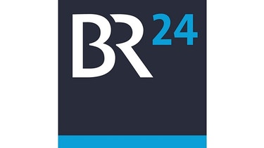 Buchstaben "BR" in weiß sowie "24" in mittelblau auf schwarzem Grund, am unteren Bildrand ein mittelblauer Strich | Bild: BR