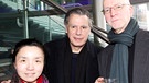 Produzentin Jia Zhao mit den Komponisten Frank Scheffers und James Reynold | Bild: BR