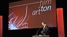 Der Oscarpreisträger Florian Henckel von Donnersmarck spricht eine beeindruckende Keynote bei "filmtonart - Tag der Filmmusik 2011". | Bild: BR/Ralf Wilschewski
