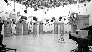 BR Studio 1 in München Unterföhring im Jahr 1970 | Bild: BR, Historisches Archiv / Foto Sessner