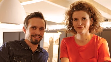 Sophie Burkhardt und Florian Hager, Programmgeschäftsführer-Duo | Bild: funk