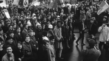 Studentenproteste | Bild: Bayerischer Rundfunk 2024