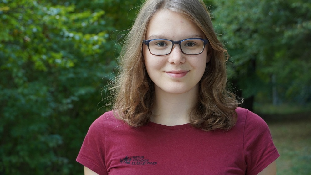 young reporter 2021: Naturfreundin Sarah. | Bild: BR